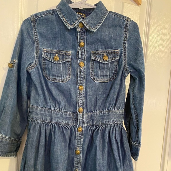 Polo Ralph Lauren Denim Dress - size 4T - Picture 1 of 7